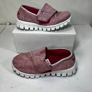Sketchers Pink Slip-On Sneakers Little Girls Size 10